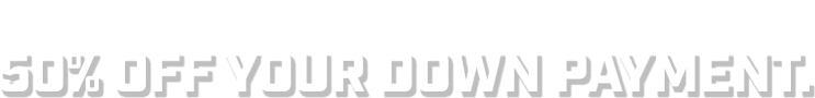 Shoot some hoops for 50% off your down payment.